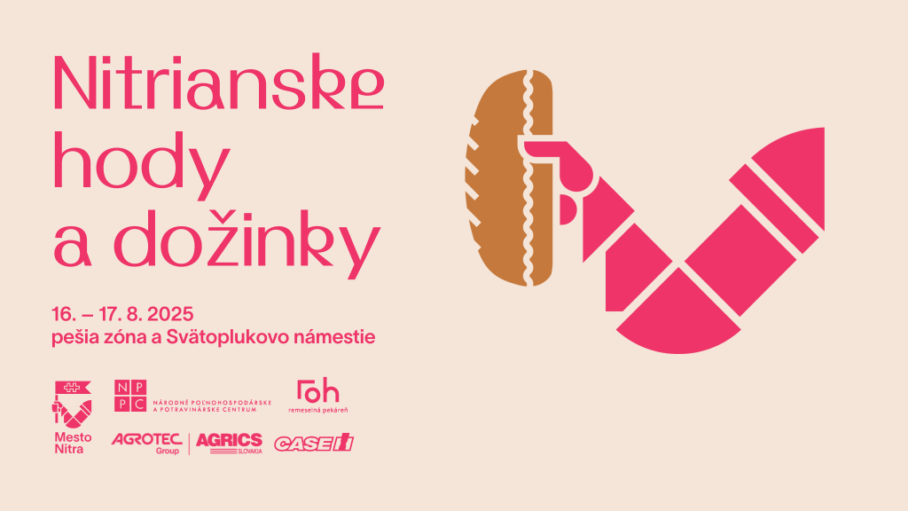 plagát Nitrianske hody a dožinky 2025