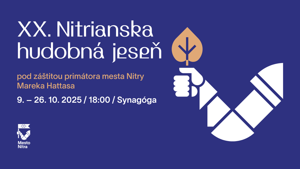 Plagát k podujatiu Nitrianska hudobná jeseň 2025