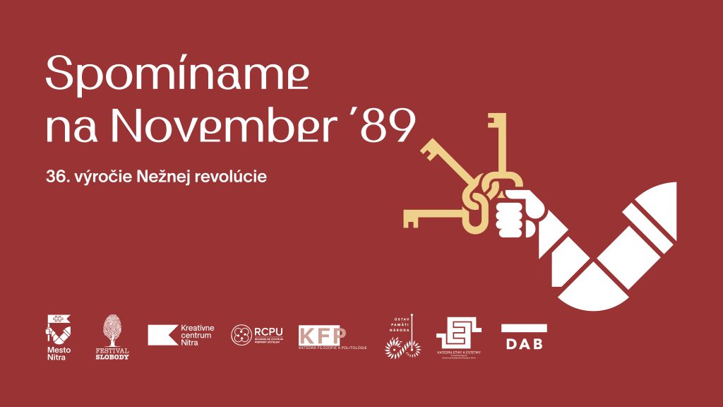 pozvánka na Spomienku na november 1989