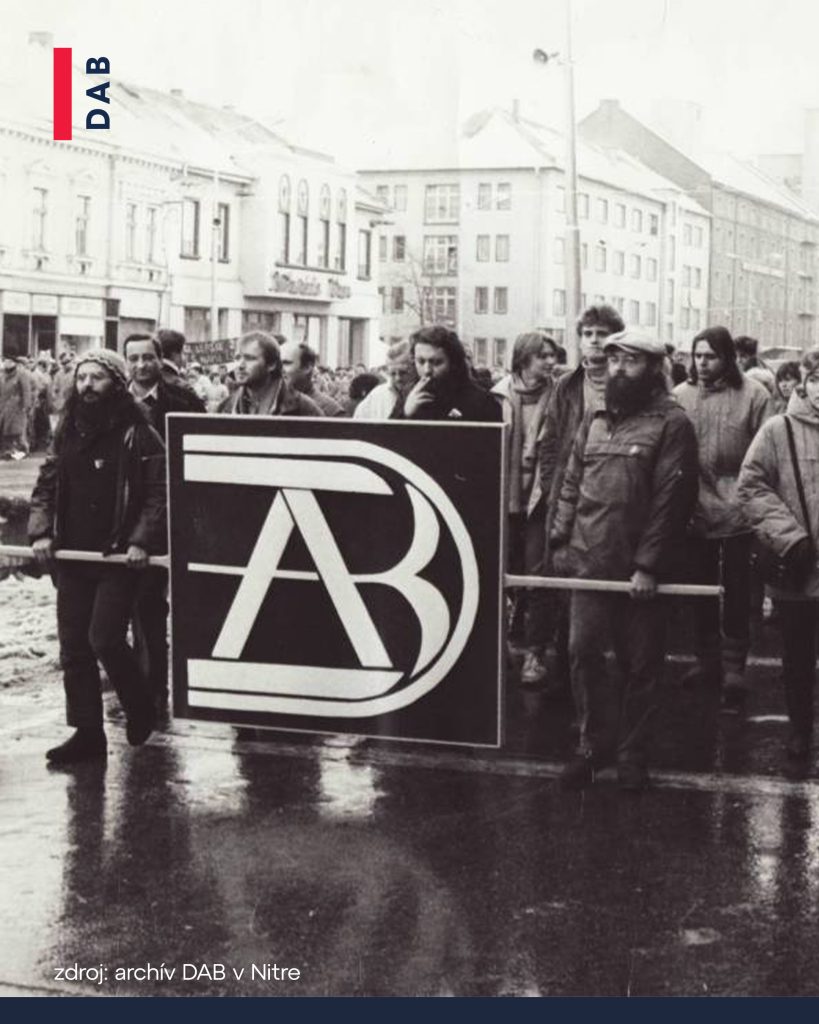 nežná revolúcia členovia dab