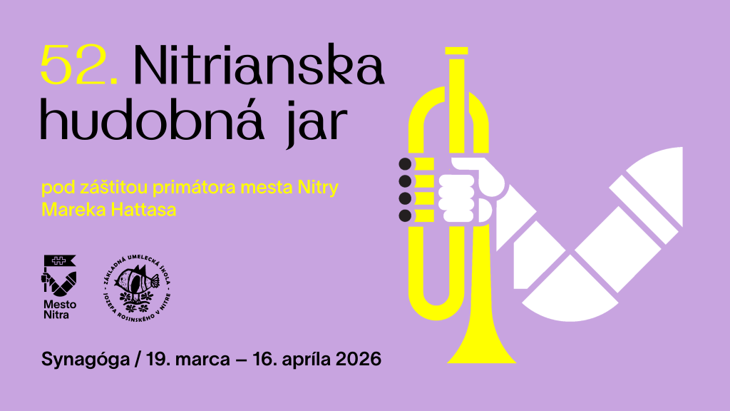 plagát Nitrianska hudobná jar 2026